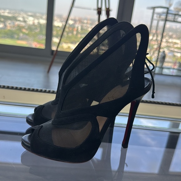 Christian Louboutin Farfamesh booties 36 - Picture 2 of 7